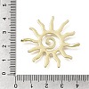 Hammered Alloy Pendants X-PALLOY-B016-03A-G-3
