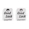 Tibetan Style Alloy Charms TIBE-N013-03AS-1