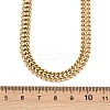 6.5MM 304 Stainless Steel Double Curb Chain Necklaces for Women LS-NJEW-G179-07G-3
