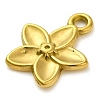 Ion Plating(IP) 304 Stainless Steel Pendants STAS-M070-05G-2