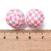 Food Grade Eco-Friendly Printed Silicone Beads SIL-A013-01A-21-3