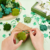 32Pcs 4 Colors Saint Patrick's Day Foam Pendant Decorations for Christmas Tree FIND-GA0003-02-3