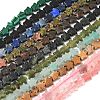 Natural & Synthetic Mixed Gemstone Beads Strands G-G085-B59-02-2