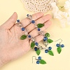 304 Stainless Steel Necklaces & Hoop Earring Sets SJEW-YW00001-4