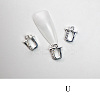 Alloy Rhinestone Cabochons MRMJ-T056-93P-U-1