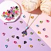 60Pcs 10 Colors Alloy Tube Bails FIND-CJ0003-37-6