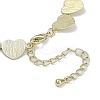 Brass Charm Bracelets for Women BJEW-F475-01G-01-3