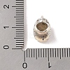 Tibetan Style Alloy European Beads TIBE-Q090-69AS-3