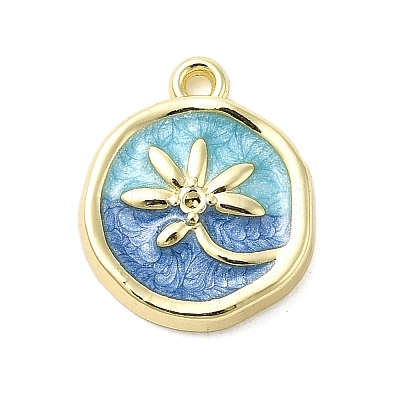 Alloy Enamel Charms PALLOY-K020-19LG-02-1