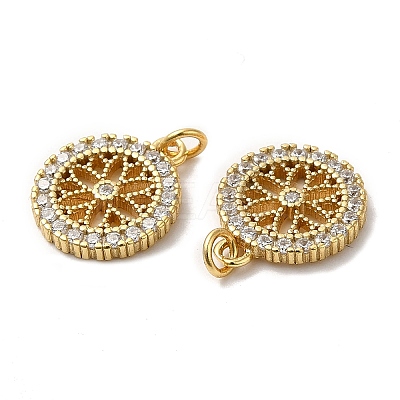925 Sterling Silver Micro Pave Cubic Zirconia Charms STER-I010-10G-1