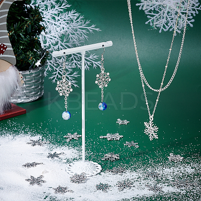 120Pcs 12 Style Tibetan Style Alloy Pendants TIBE-SC0001-63-1