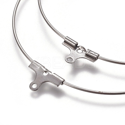 Tarnish Resistant 304 Stainless Steel Wire Pendants STAS-M274-020D-1