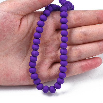Handmade Polymer Clay Beads Strands CLAY-N008-053-06-1