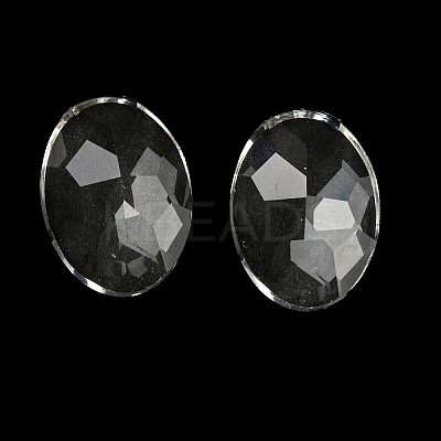 Transparent K5 Glass Cabochons GLAA-NH0001-01A-1