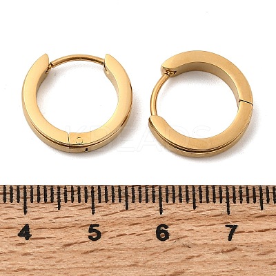 304 Stainless Steel Hoop Earrings for Women EJEW-C096-62G-1