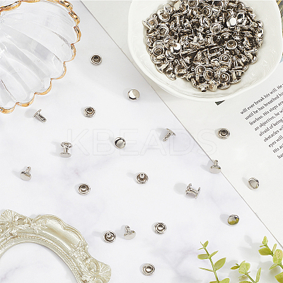 120 Sets Iron Decorative Rivets IFIN-CL0001-01-1