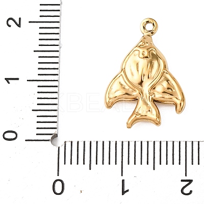 304 Stainless Steel Pendants STAS-D129-17H-G-1