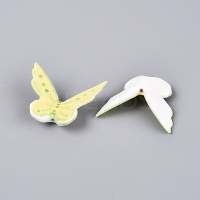 Handmade Porcelain Beads PORC-Q008-01E-1