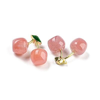 Natural Agate Pendants X-G-P509-02G-1