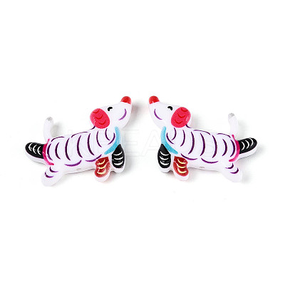 Printed Opaque Resin Beads RESI-N043-04A-1