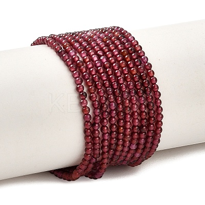 Natural Garnet Beads Strands G-N0213-04-2mm-1