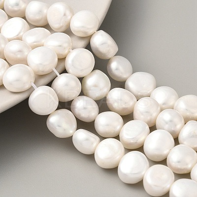 Natural Cultured Freshwater Pearl Beads Strands PEAR-A006-10E-1