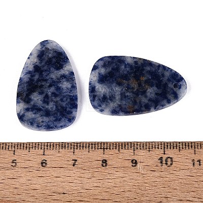 Natural Sodalite Pendants G-Q601-38E-1