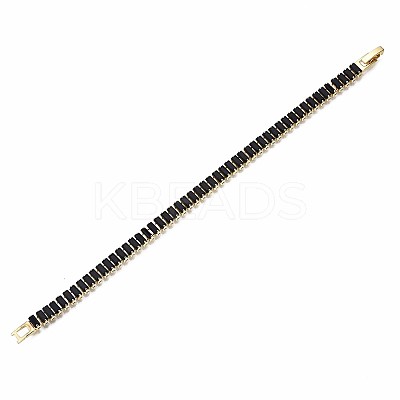 Cubic Zirconia Classic Tennis Bracelet X-ZIRC-S067-073B-NF-1