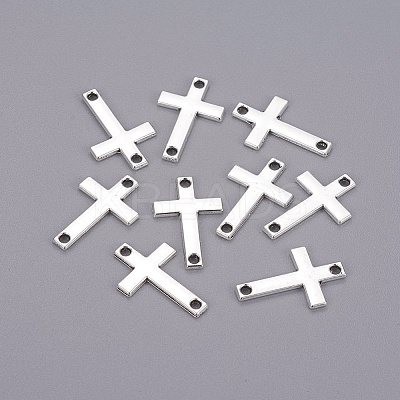 Tibetan Style Alloy Cross Links connectors LS-X-TIBE-2907-AS-LF-1