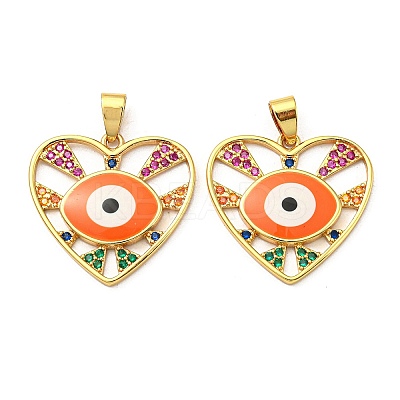 Real 18K Gold Plated Brass Pendants KK-L209-011G-02-1