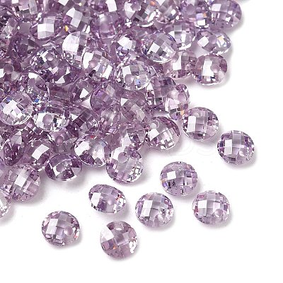 Cubic Zirconia Charms ZIRC-H116-08G-1