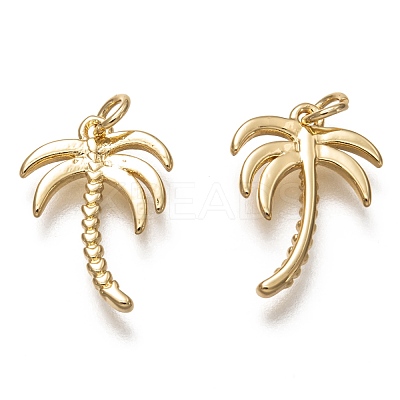 Brass Pendants KK-C100-46G-1