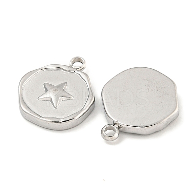 Non-Tarnish 304 Stainless Steel Pendants STAS-A099-07P-1