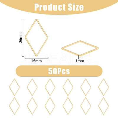 50Pcs 201 Stainless Steel Linking Rings STAS-DC0015-18-1