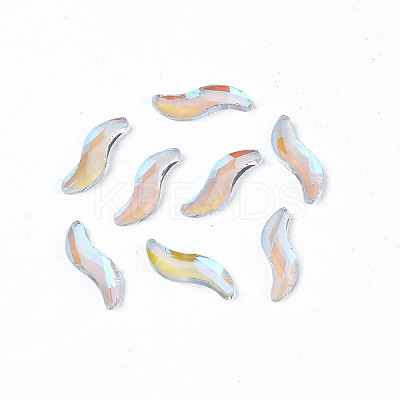 Glass Rhinestone Cabochons MRMJ-N027-014A-1