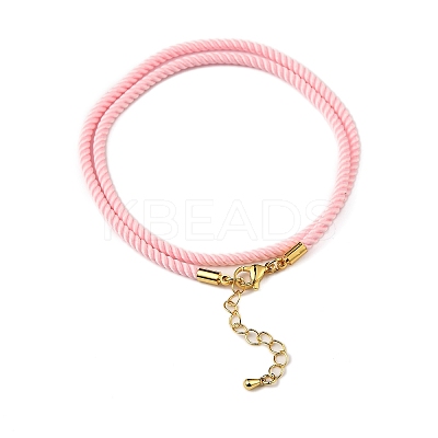 Nylon Milan Cord Necklace Making MAK-M028-01G-29-1