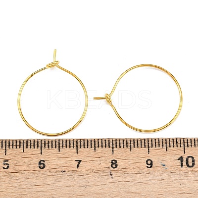 Brass Wine Glass Charm Rings EC067-1G-1