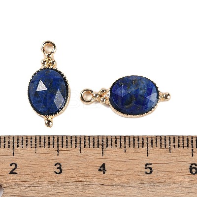 Natural Lapis Lazuli Faceted Pendans KK-L218-003G-07-1