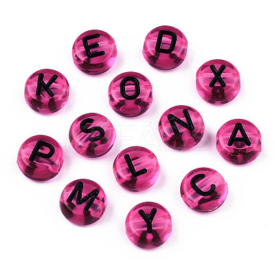 Transparent Acrylic Beads MACR-T038-08B-1