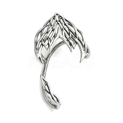 316 Surgical Stainless Steel Cuff Earrings EJEW-E300-05AS-02A-1