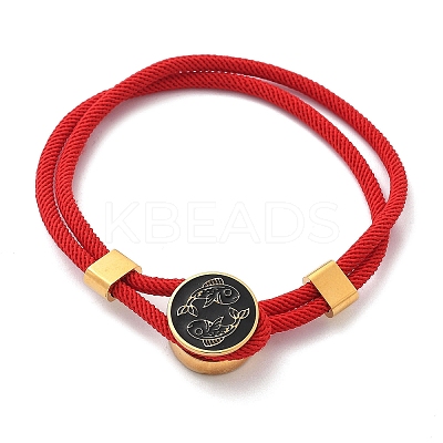 Constellation Nylon Cords Multi-strand Bracelets BJEW-U016-01B-01-1