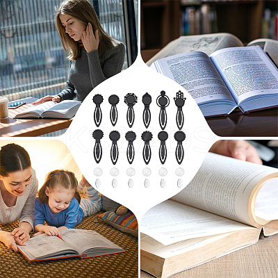 DIY Blank Dome Bookmark Making Kit DIY-NB0007-86-1