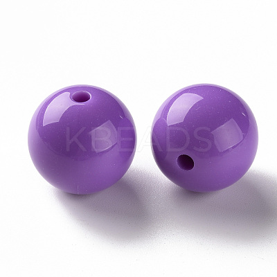 Opaque Acrylic Beads MACR-S370-C20mm-30-1