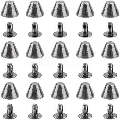 30Pcs Alloy Cone Rivets FIND-GF0008-58B-1
