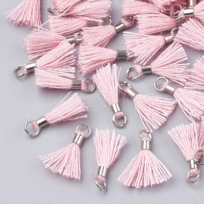 Polycotton(Polyester Cotton) Tassel Pendant Decorations FIND-S275-27P-1