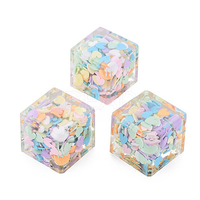 Translucent Acrylic Cabochons TACR-N006-38-1