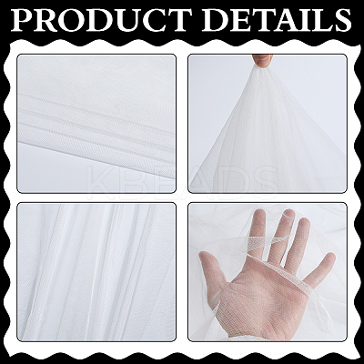Polyester Mesh Fabric DIY-WH20009-40G-1