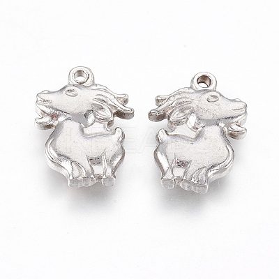 Tarnish Resistant 201 Stainless Steel Pendants LS-STAS-O118-37P-1