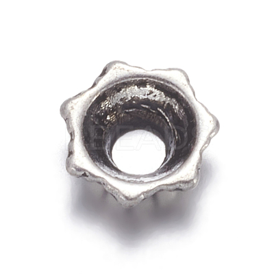 Tibetan Silver Spacer Beads AA220-NF-1