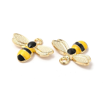 Alloy Enamel Pendants ENAM-C005-17G-1